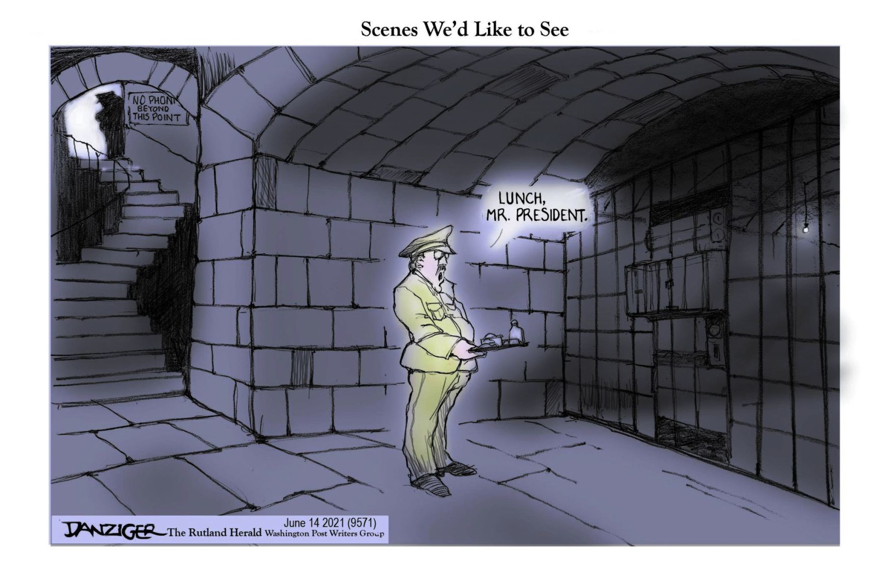Jeff Danziger cartoon